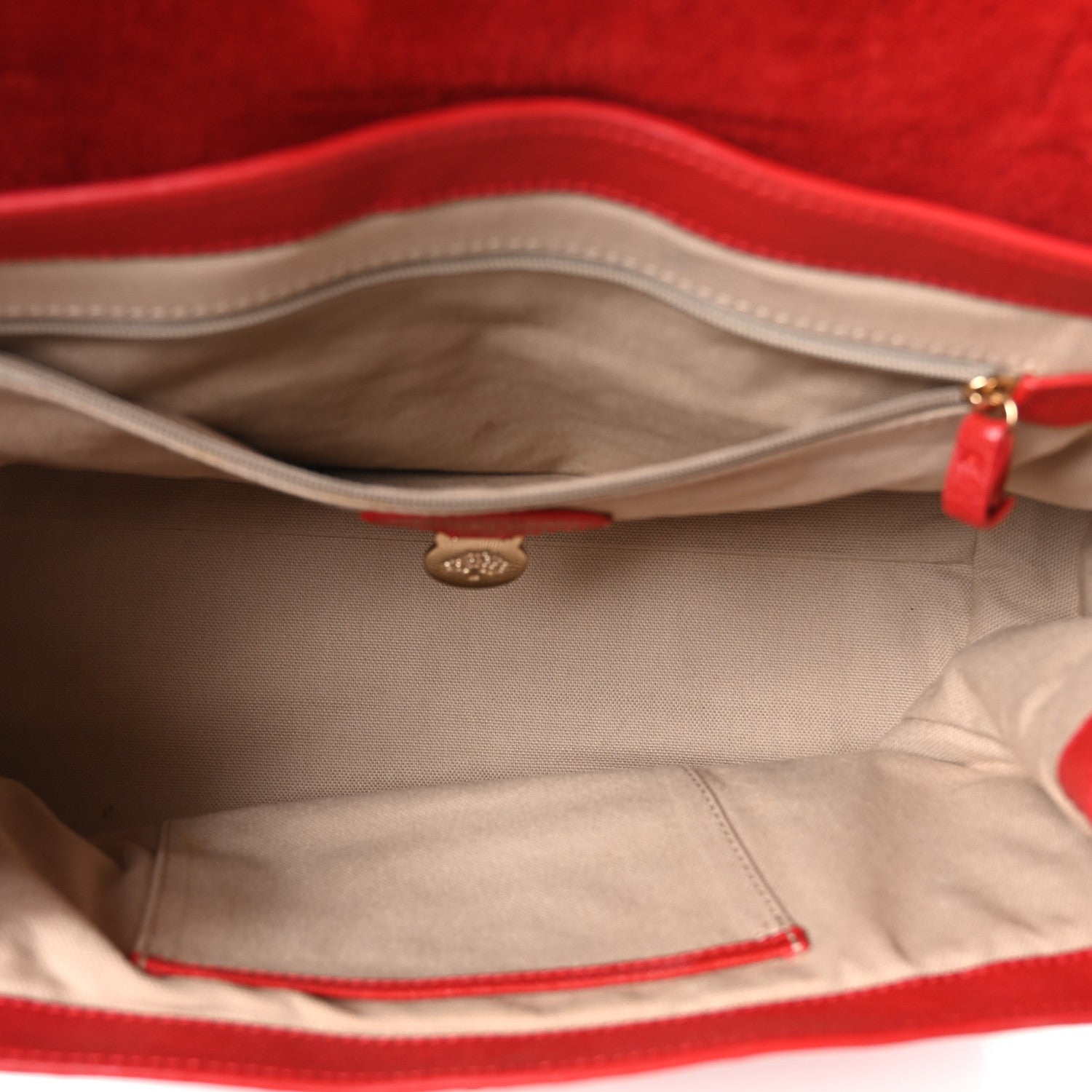 Mulberry Glossy Goatskin Medium Alexa Poppy Red 5 of 11