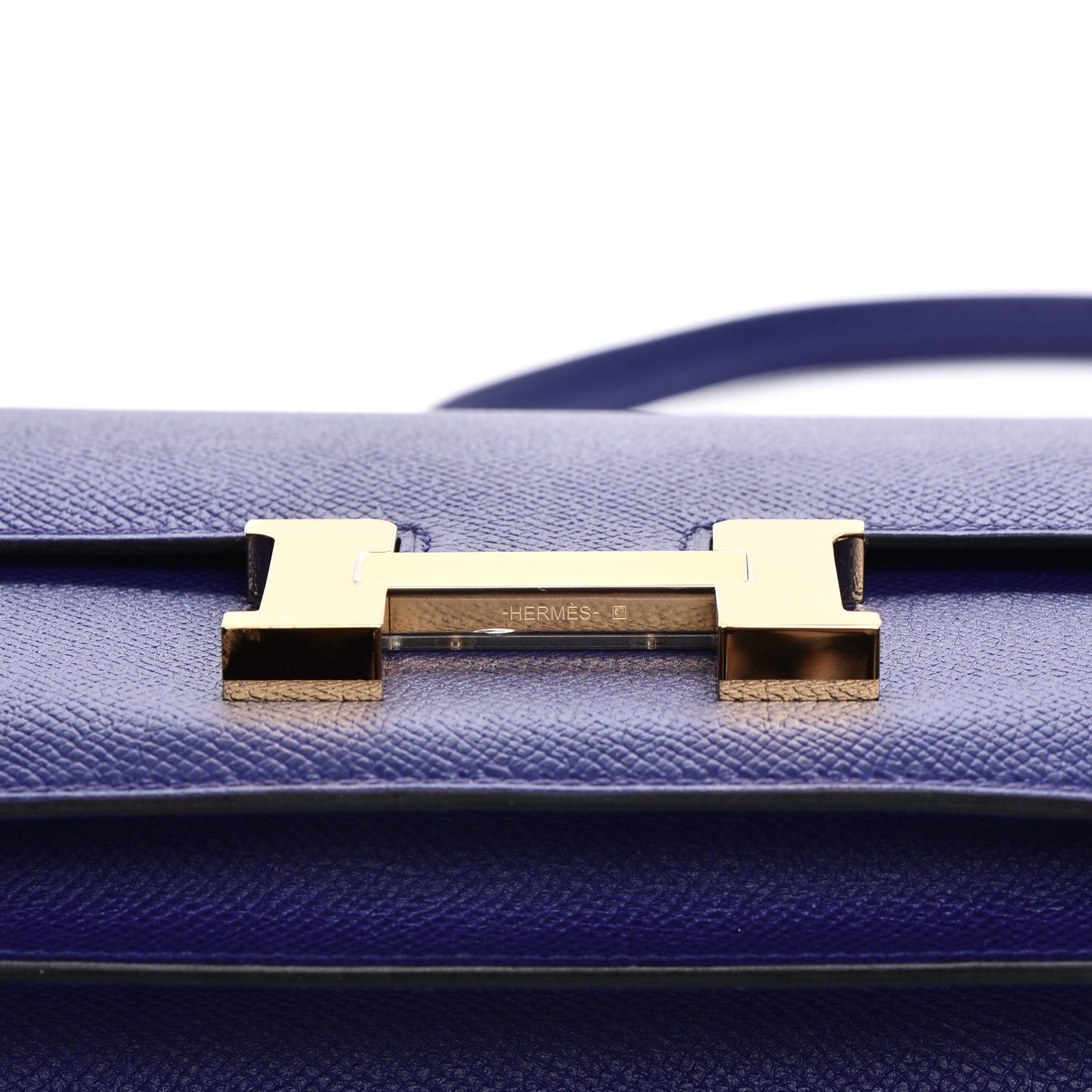 Hermes Epsom Constance 18 Bleu Electrique 10 of 18