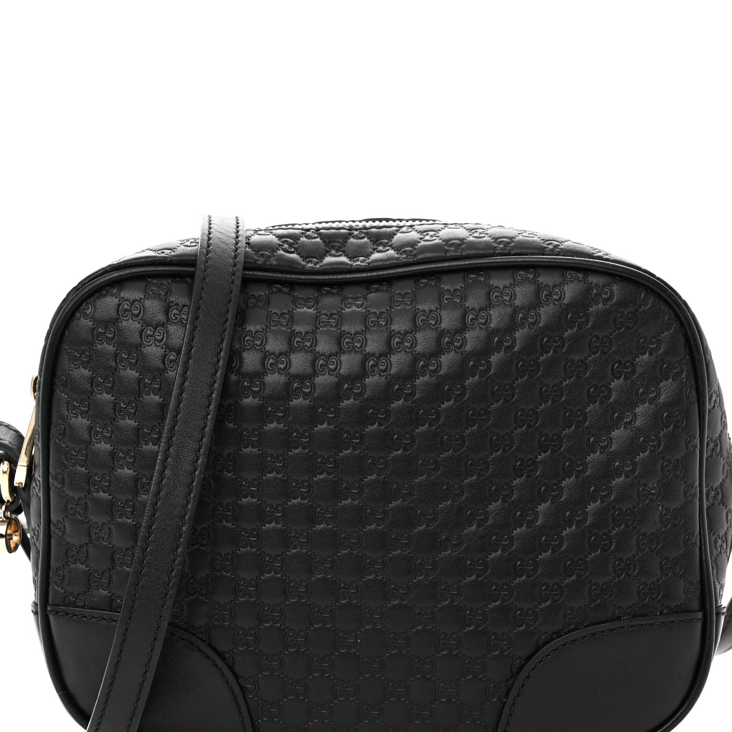Gucci Microguccissima Mini Bree Messenger Bag Black 8 of 11