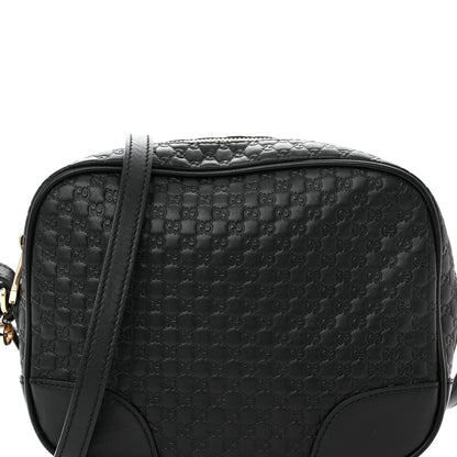 Gucci Microguccissima Mini Bree Messenger Bag Black 8 of 11