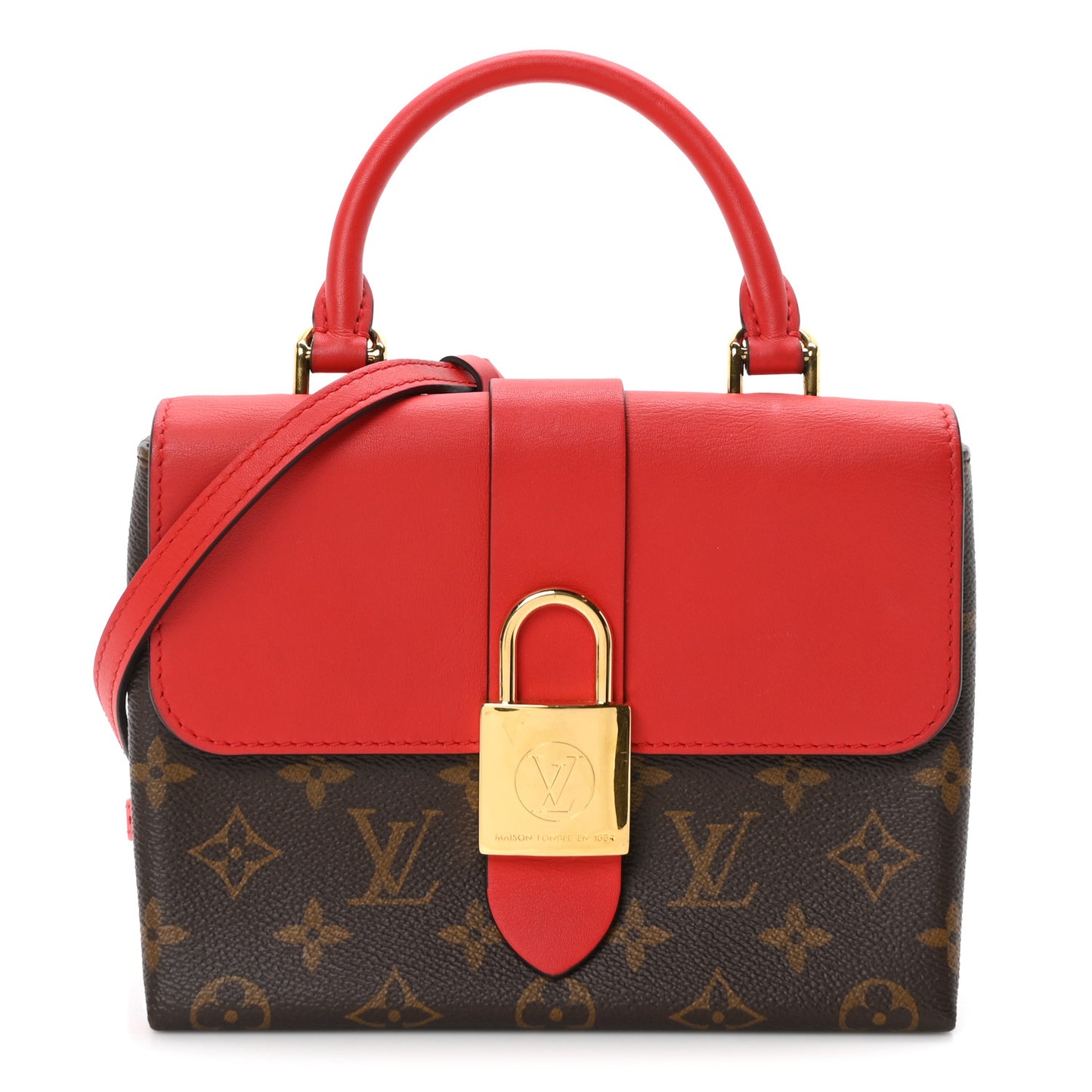 Monogram Locky BB Coquelicot