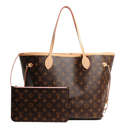 Louis Vuitton Monogram Neo Neverfull MM Rose Ballerine 1 of 7
