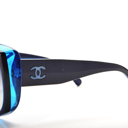 Chanel Mother of Pearl CC Sunglasses 5227-H Blue 9 of 10