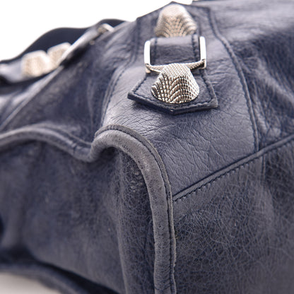 Balenciaga Agneau Giant 21 Silver Hardware City Bleu Roi 9 of 19