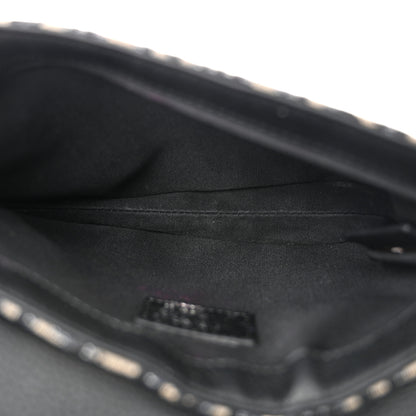 Christian Dior Oblique Saddle Messenger Pouch Beige Black 5 of 10