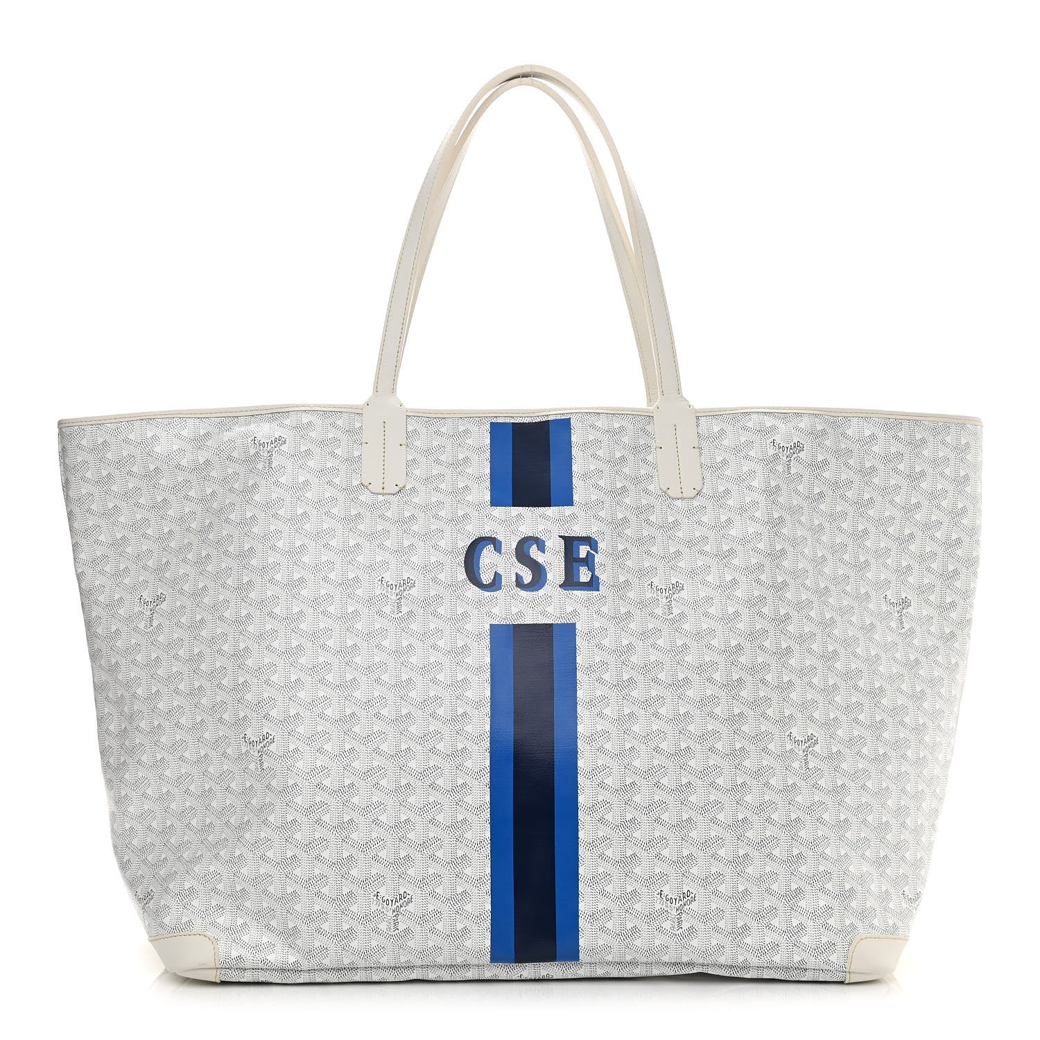 Goyard Goyardine Artois GM White 1 of 9