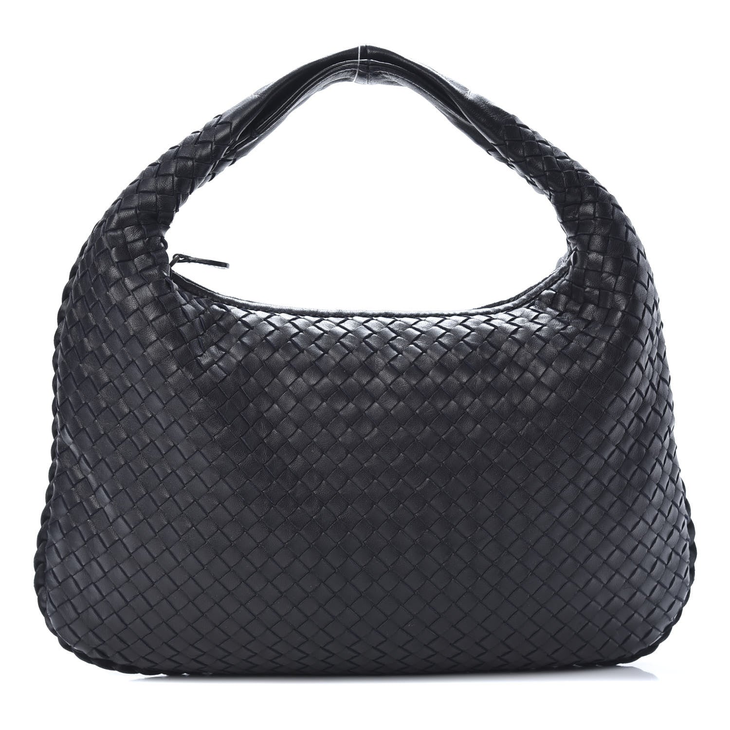 Bottega Veneta Nappa Intrecciato Medium Veneta Hobo Black 1 of 11