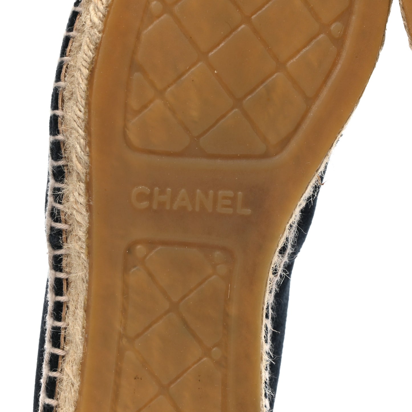 Velvet CC Espadrilles 37 Dark Navy Black