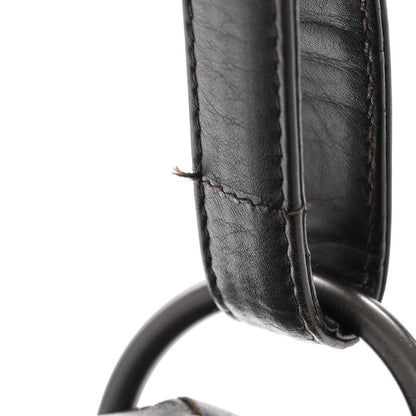 Bottega Veneta Nappa Intrecciato Flap Shoulder Bag Ebano 11 of 12
