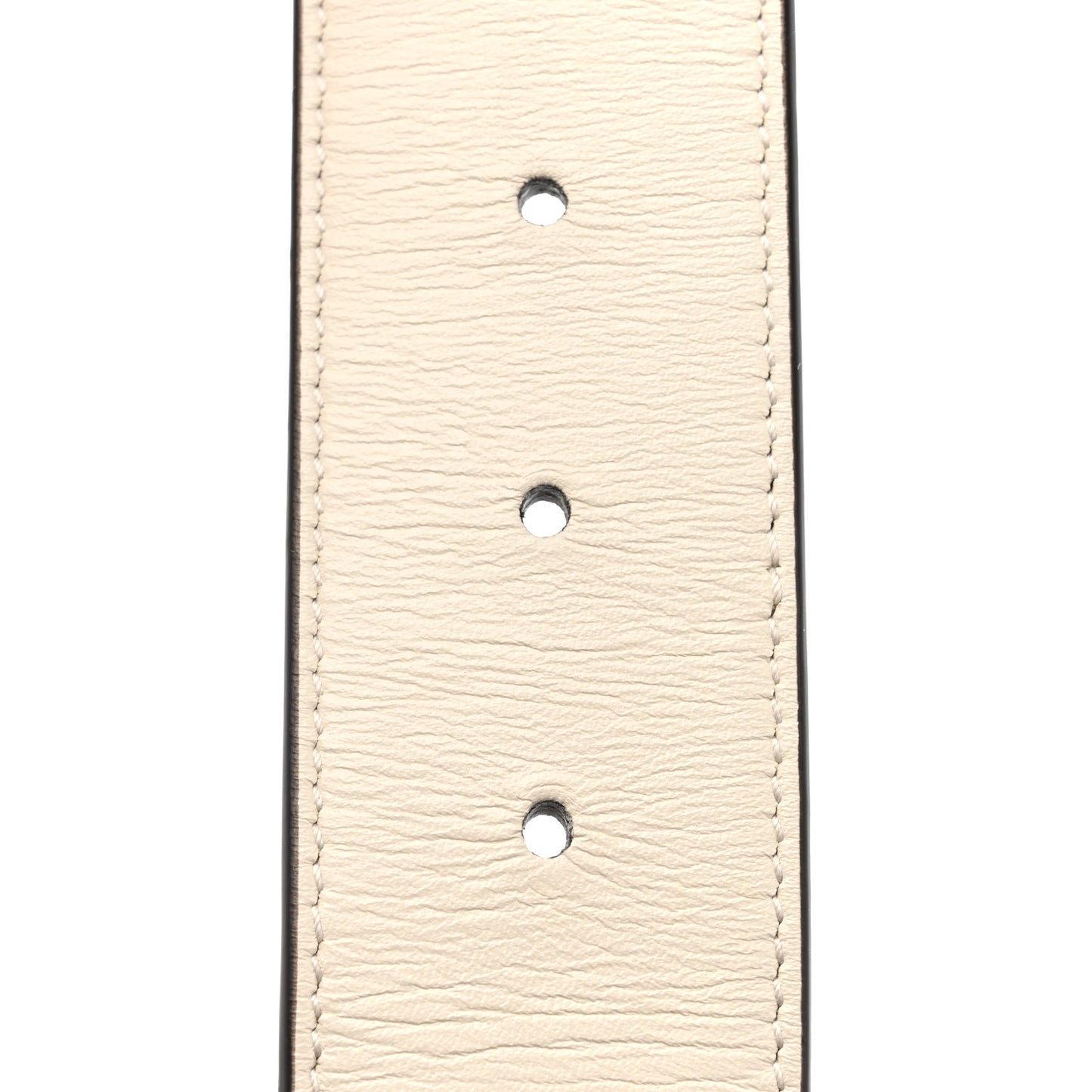 Nylon Calfskin Sylvie Web Double G 40mm Belt 80 32 Mystic White Hibiscus Red Maritime