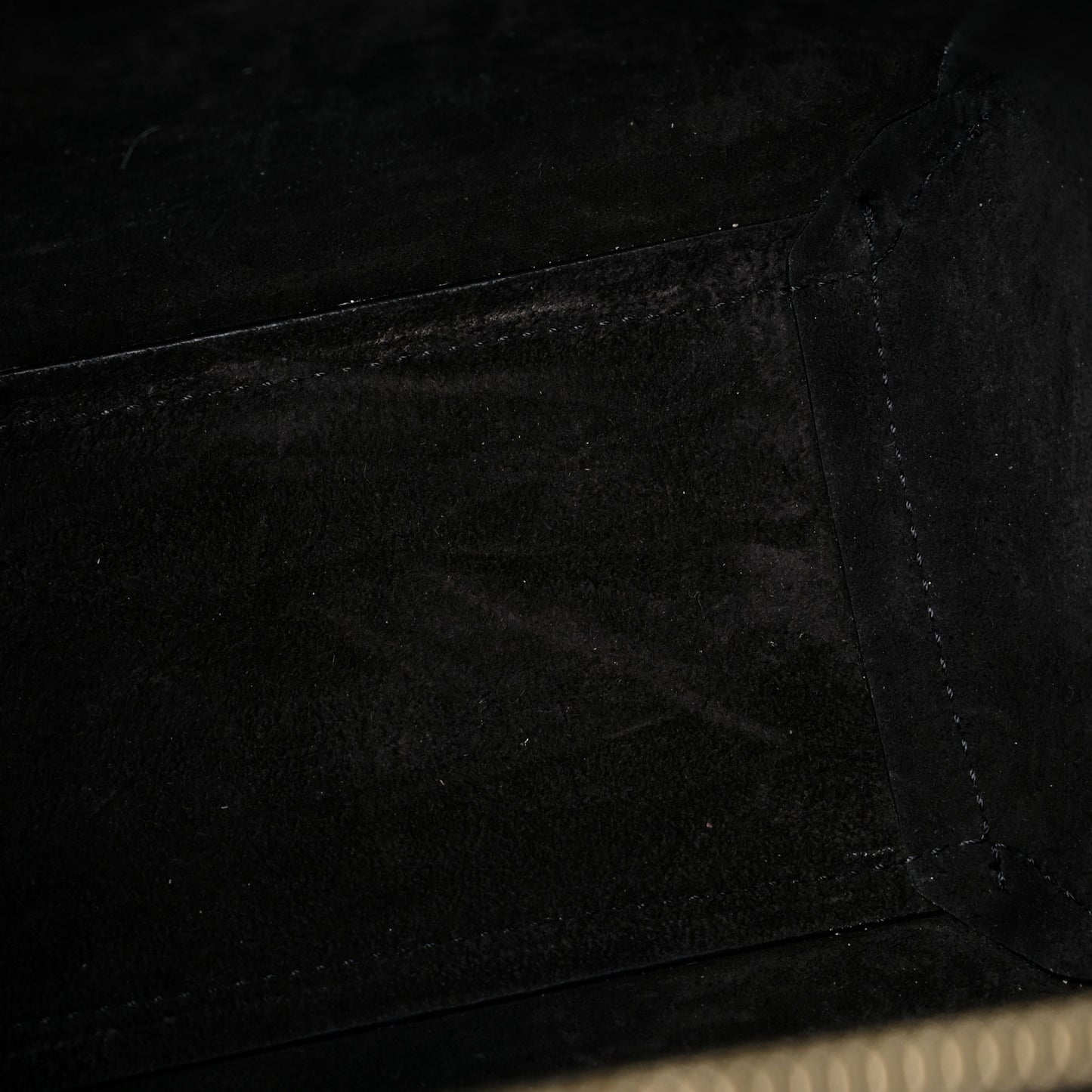Grained Calfskin Nano Belt Bag Black