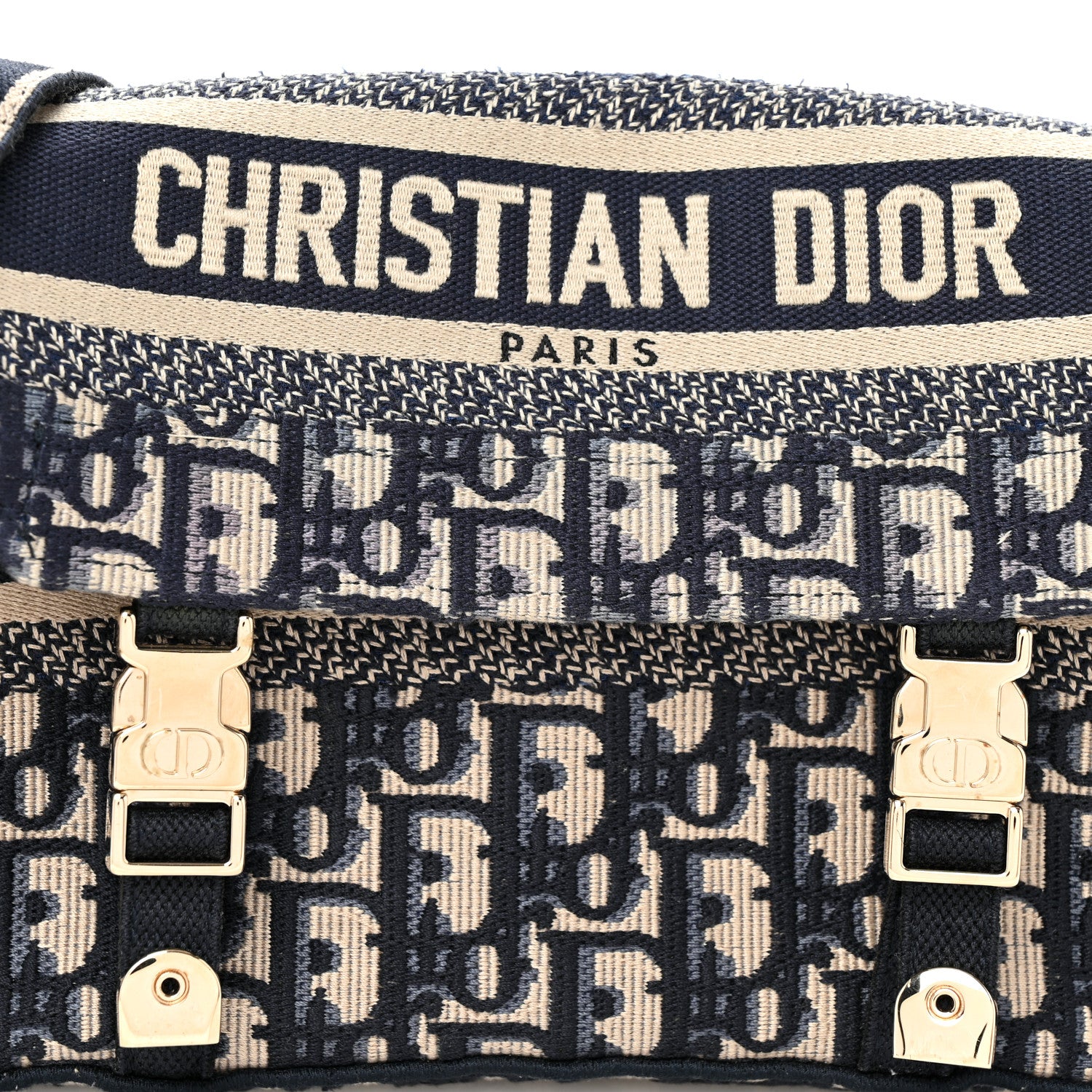 Christian Dior Oblique Small Diorcamp Messenger Blue 8 of 11