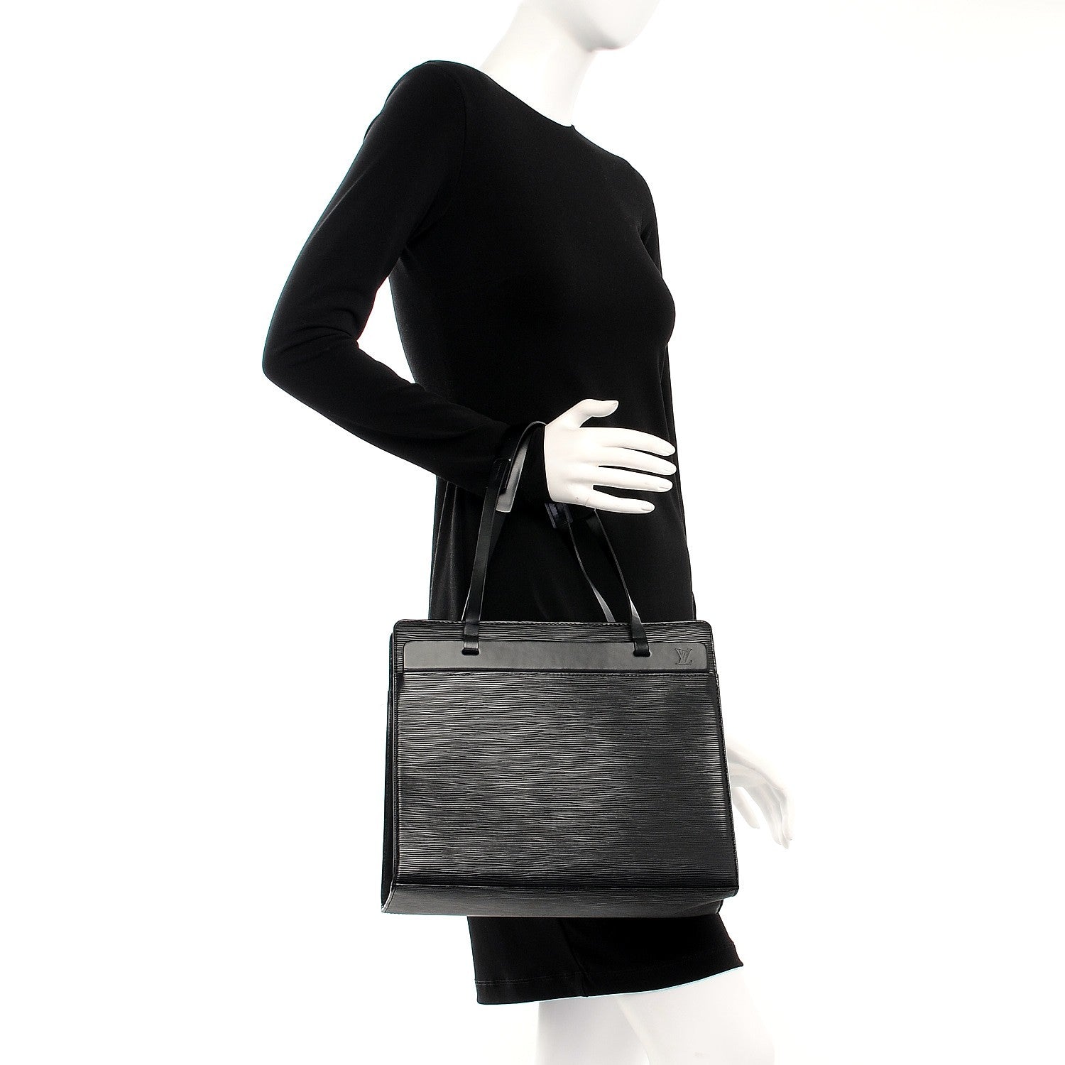 Louis Vuitton Epi Croisette PM Black 2 of 10