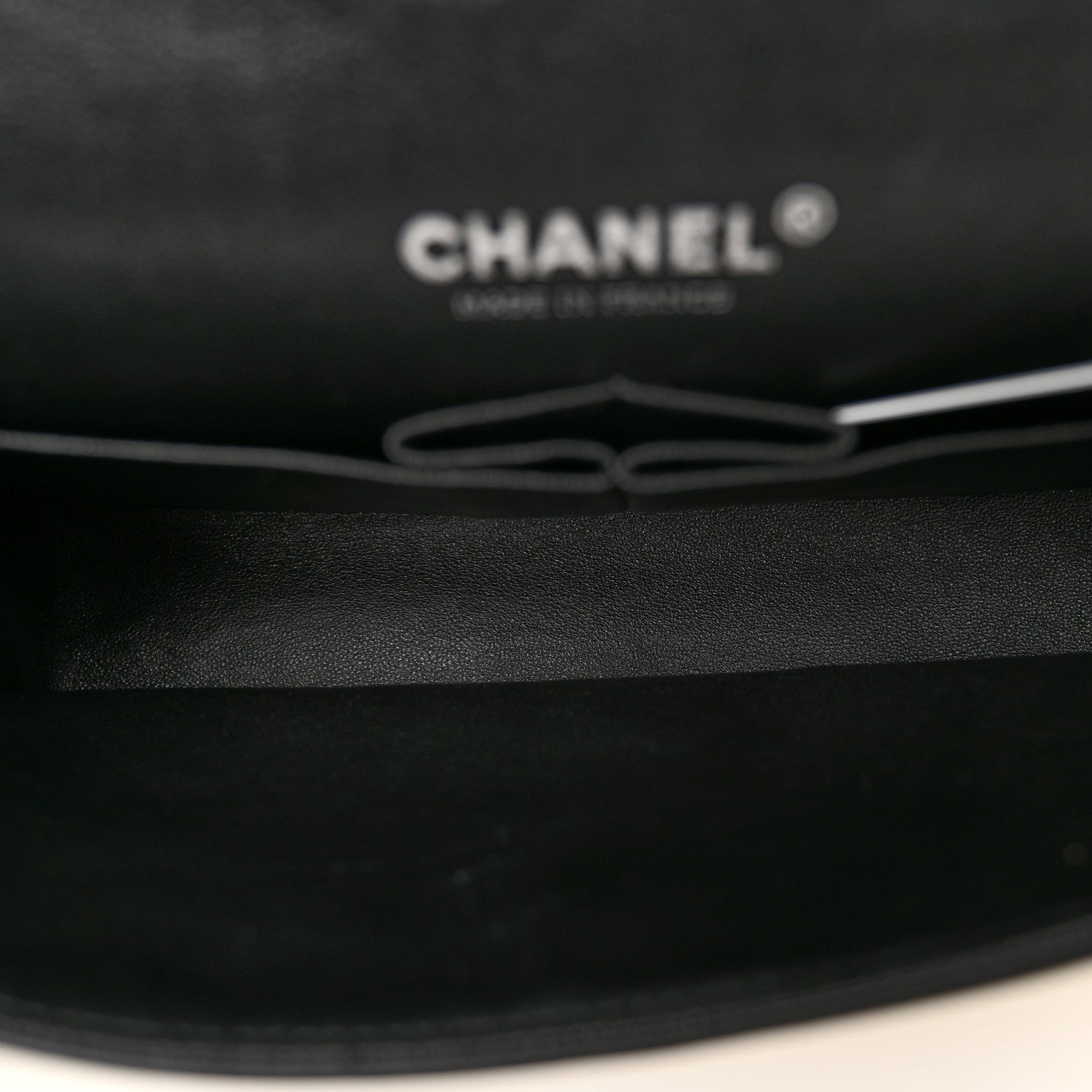 Chanel Patent Calfskin Striped Medium Double Flap Yellow Black 5 of 10