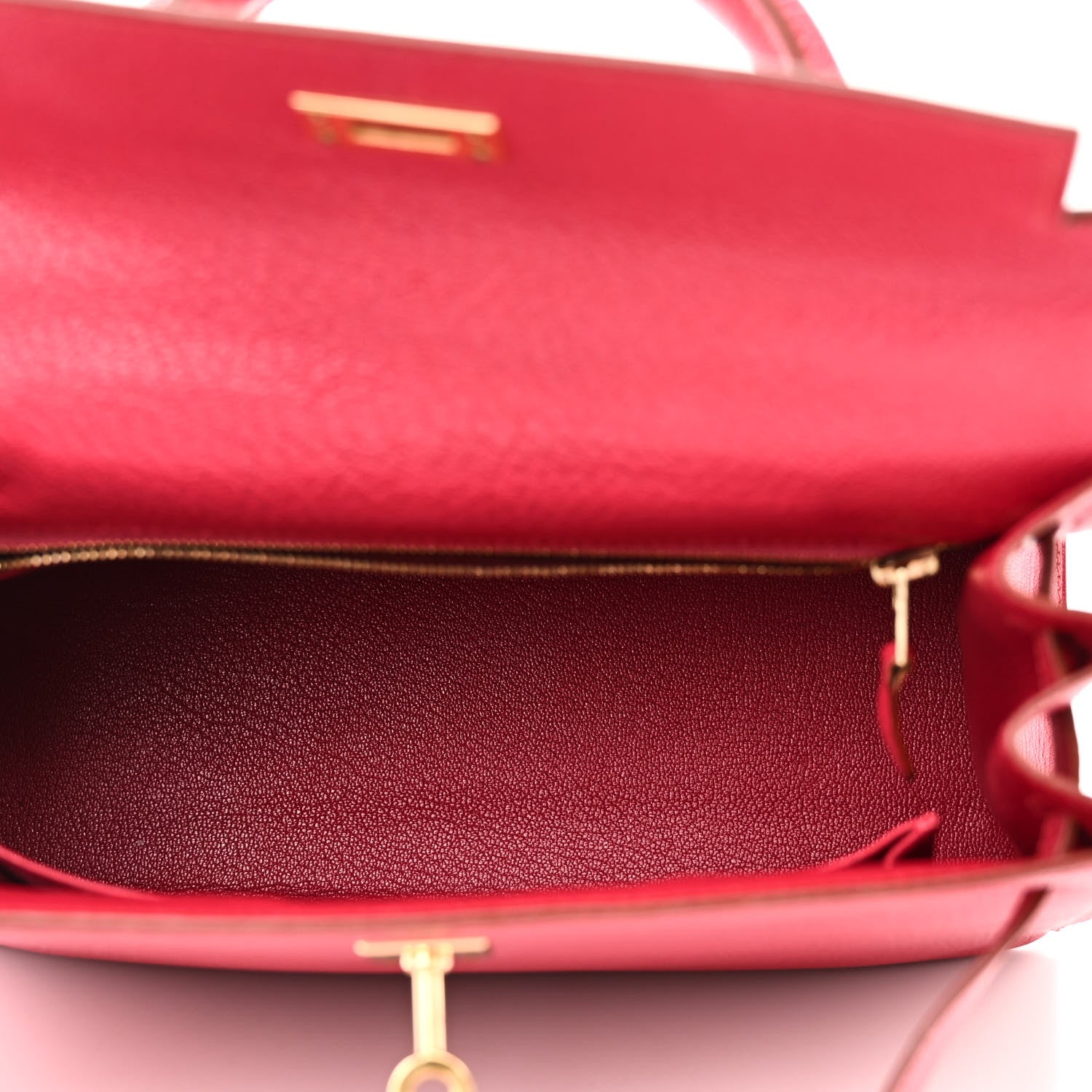 Hermes Chevre Kelly Sellier 25 Framboise 5 of 10