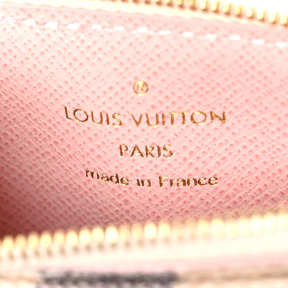 Louis Vuitton Damier Azur Recto Verso Card Holder Rose Ballerine 6 of 6