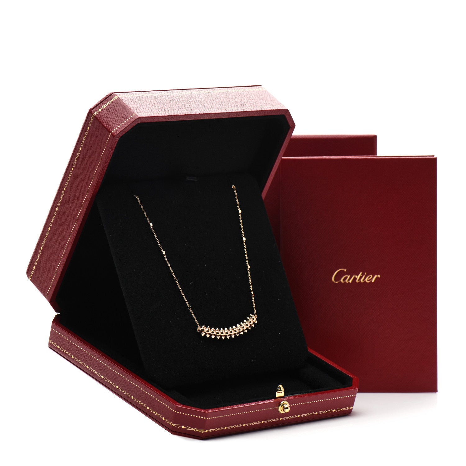 Cartier 18K Pink Gold Small Clash de Cartier Necklace 5 of 5