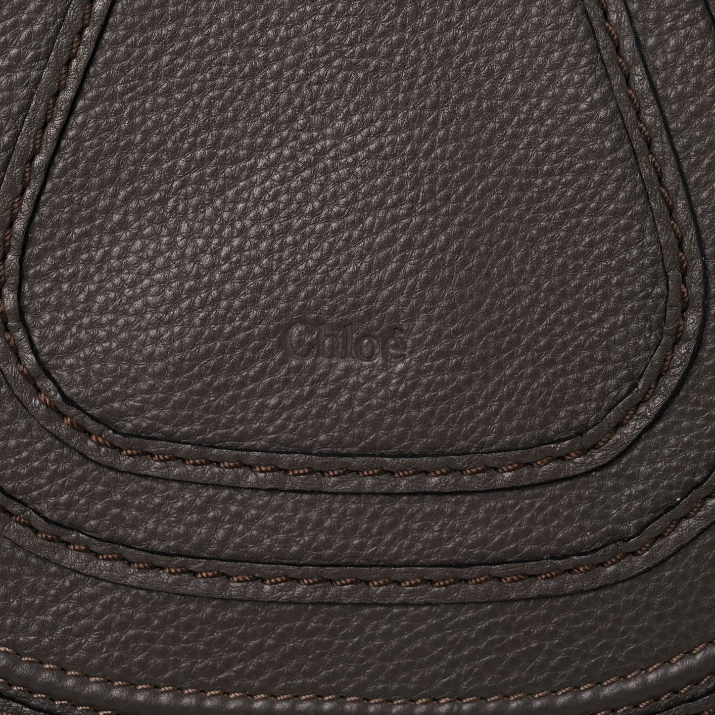 Calfskin Medium Marcie Round Zip Crossbody Ash