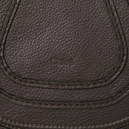 Chloe Calfskin Medium Marcie Round Zip Crossbody Ash 16 of 20