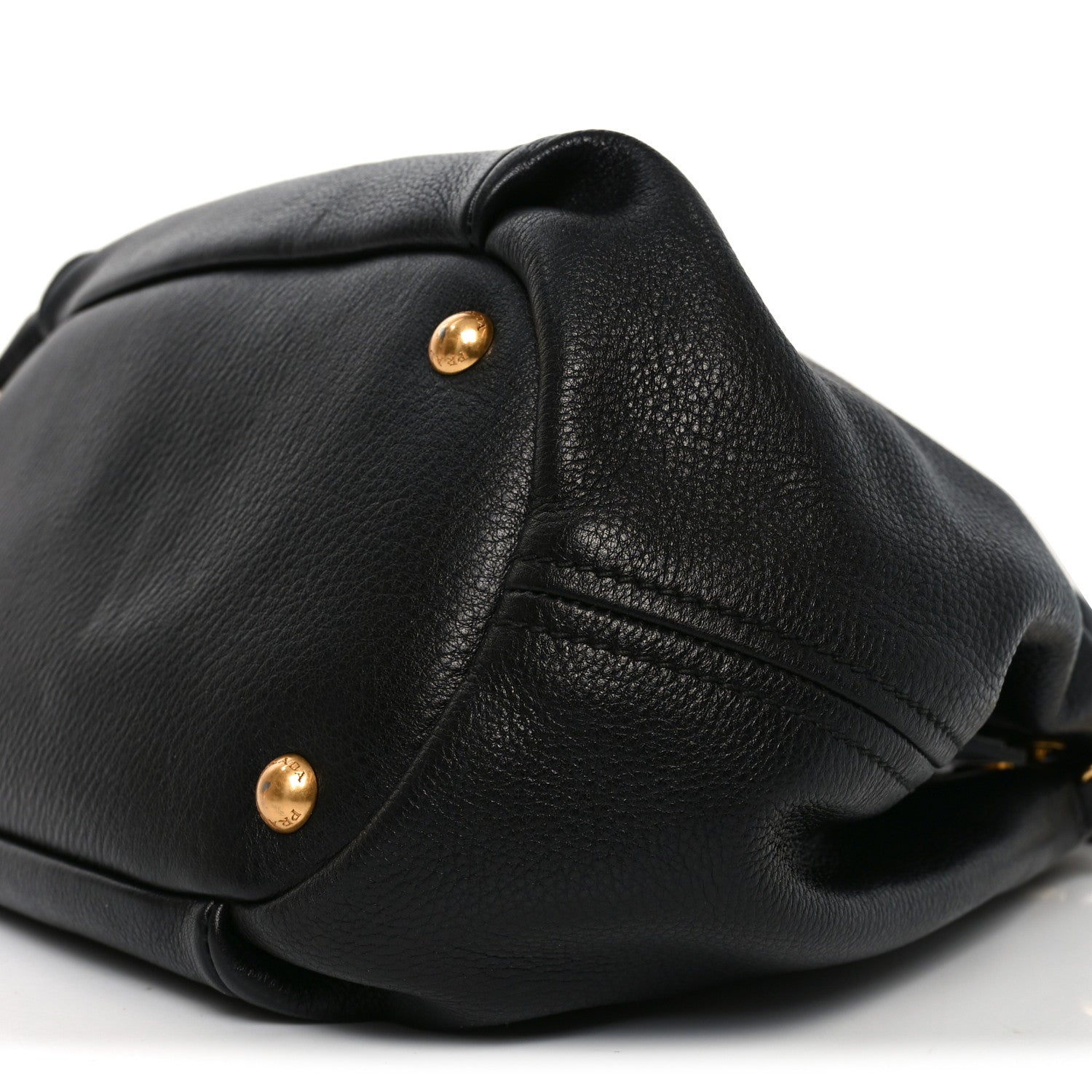 Prada Vitello Daino Shoulder Bag Black 1859765 – FASHIONPHILE