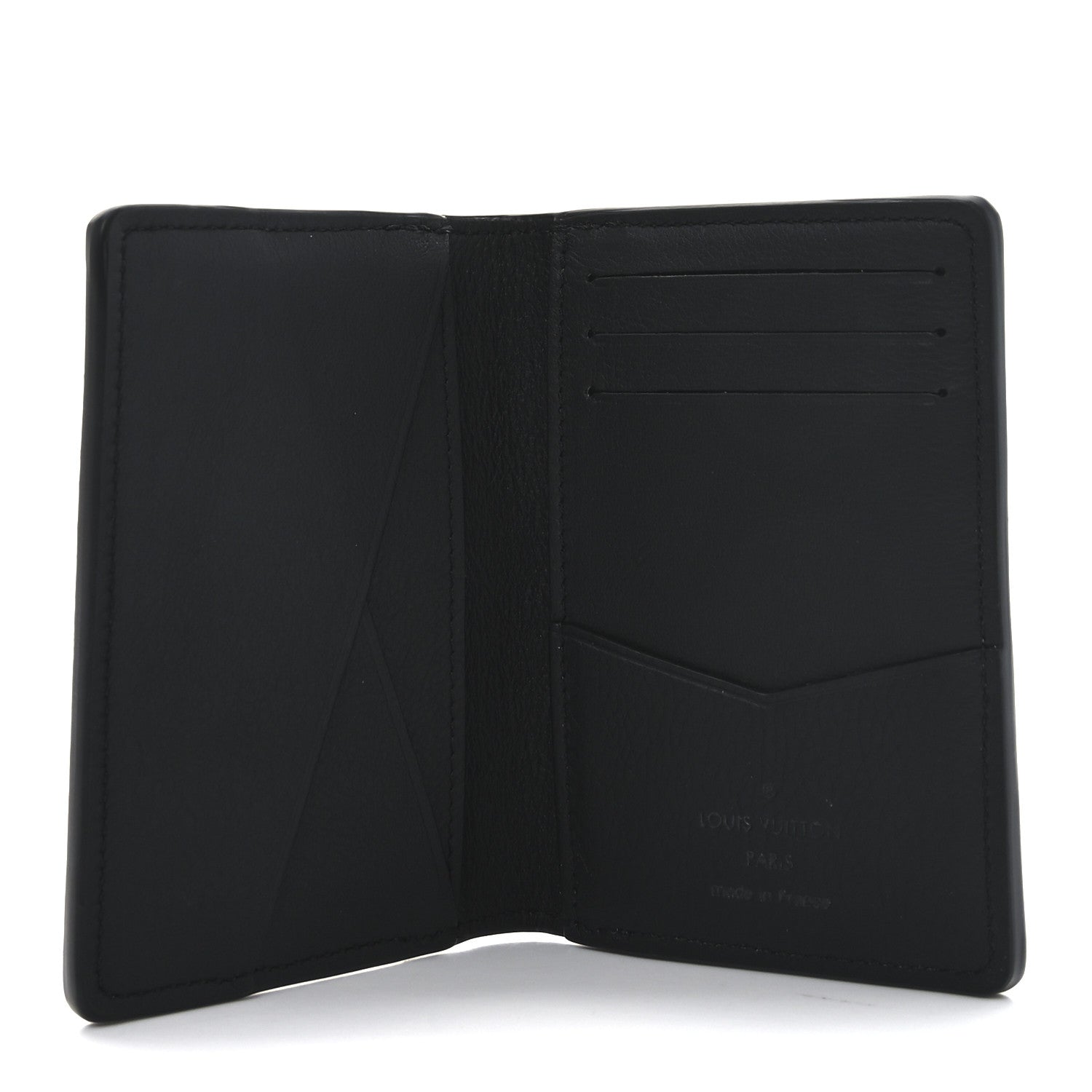 Louis Vuitton Crocodile Pocket Organizer Black Blue 5 of 6