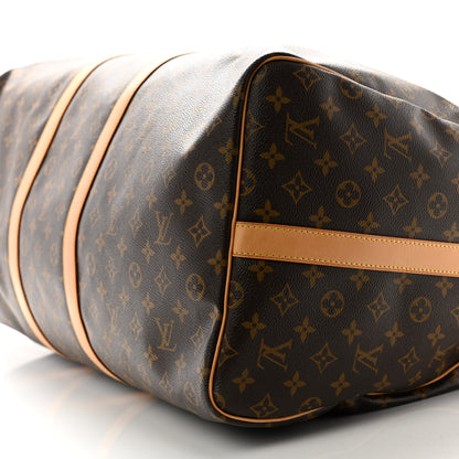 Louis Vuitton Monogram Keepall Bandouliere 60 10 of 12