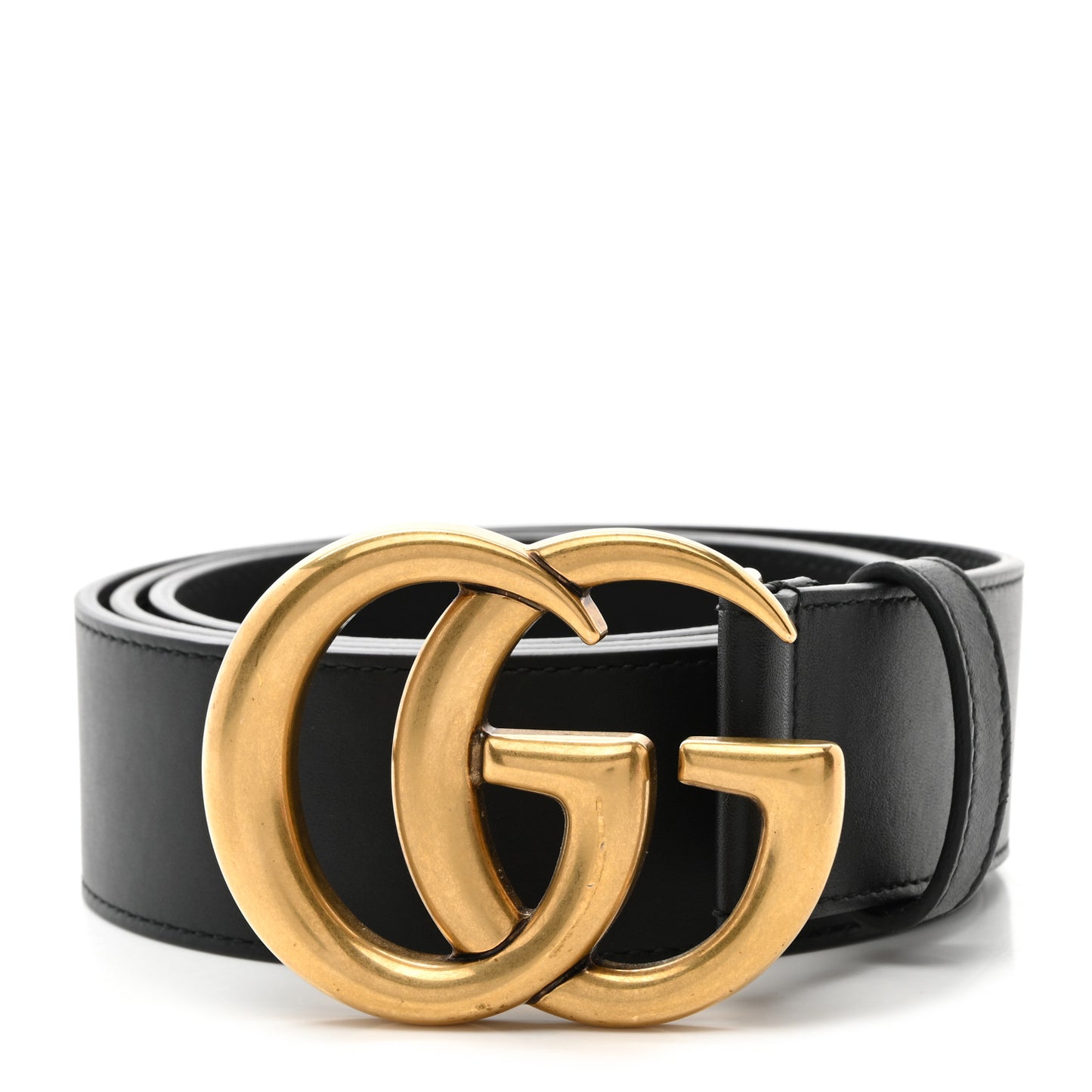 Calfskin Double G 40mm Belt 95 38 Black