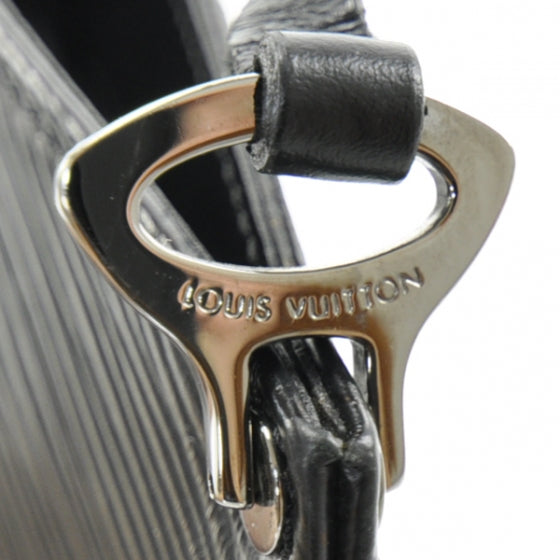 Epi Demi Lune Pochette Black