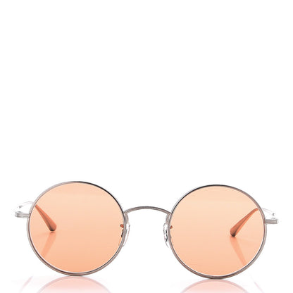 Oliver Peoples The Row After Midnight Round Sunglasses Pewter Pink 2 of 9