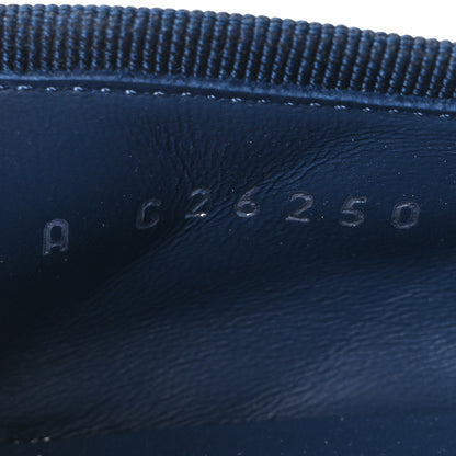 Chanel Washed Denim Quilted Cap Toe CC Ballerina Flats 37 Blue 9 of 10