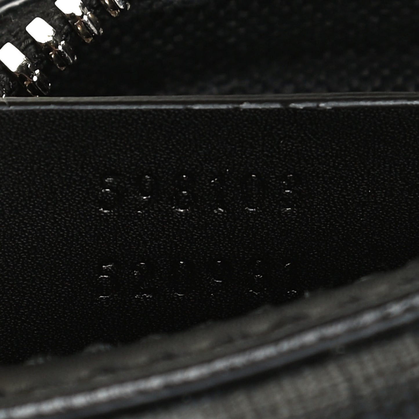 GG Supreme Monogram Appia Calfskin Web Small Camera Messenger Bag Black Grey