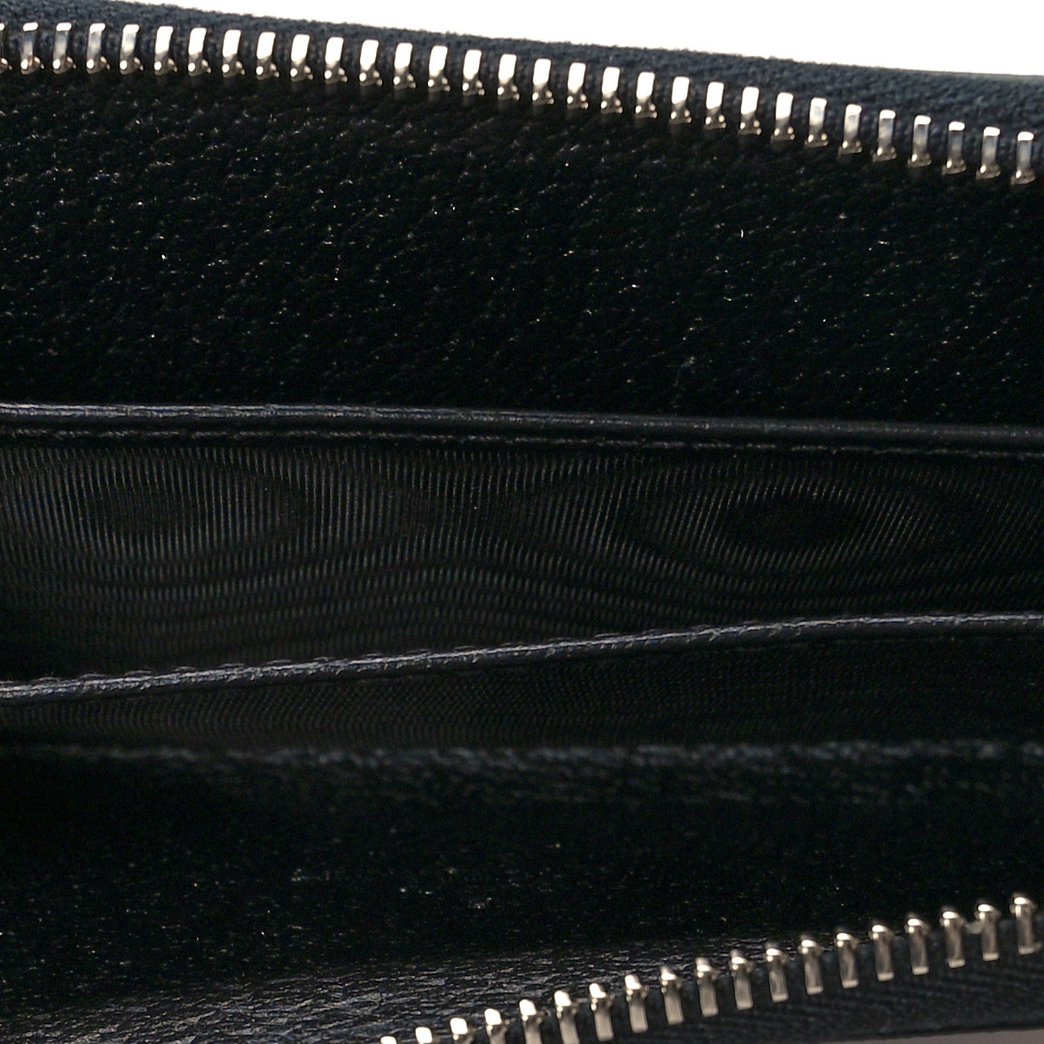 Gucci GG Supreme Monogram Psychedelic Zip Around Card Case Wallet Black 5 of 7