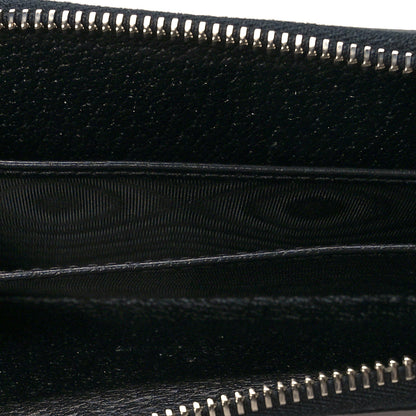 Gucci GG Supreme Monogram Psychedelic Zip Around Card Case Wallet Black 5 of 7