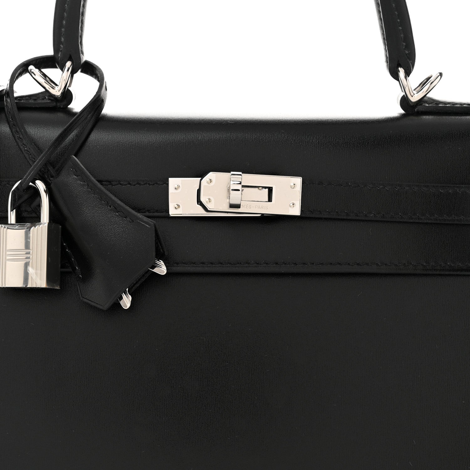 Hermes Box Kelly Sellier 25 Black 8 of 11