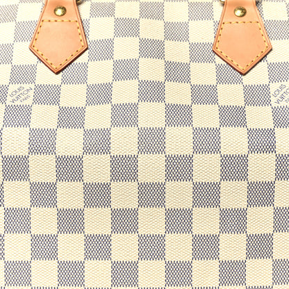Louis Vuitton Damier Azur Speedy 30 7 of 10