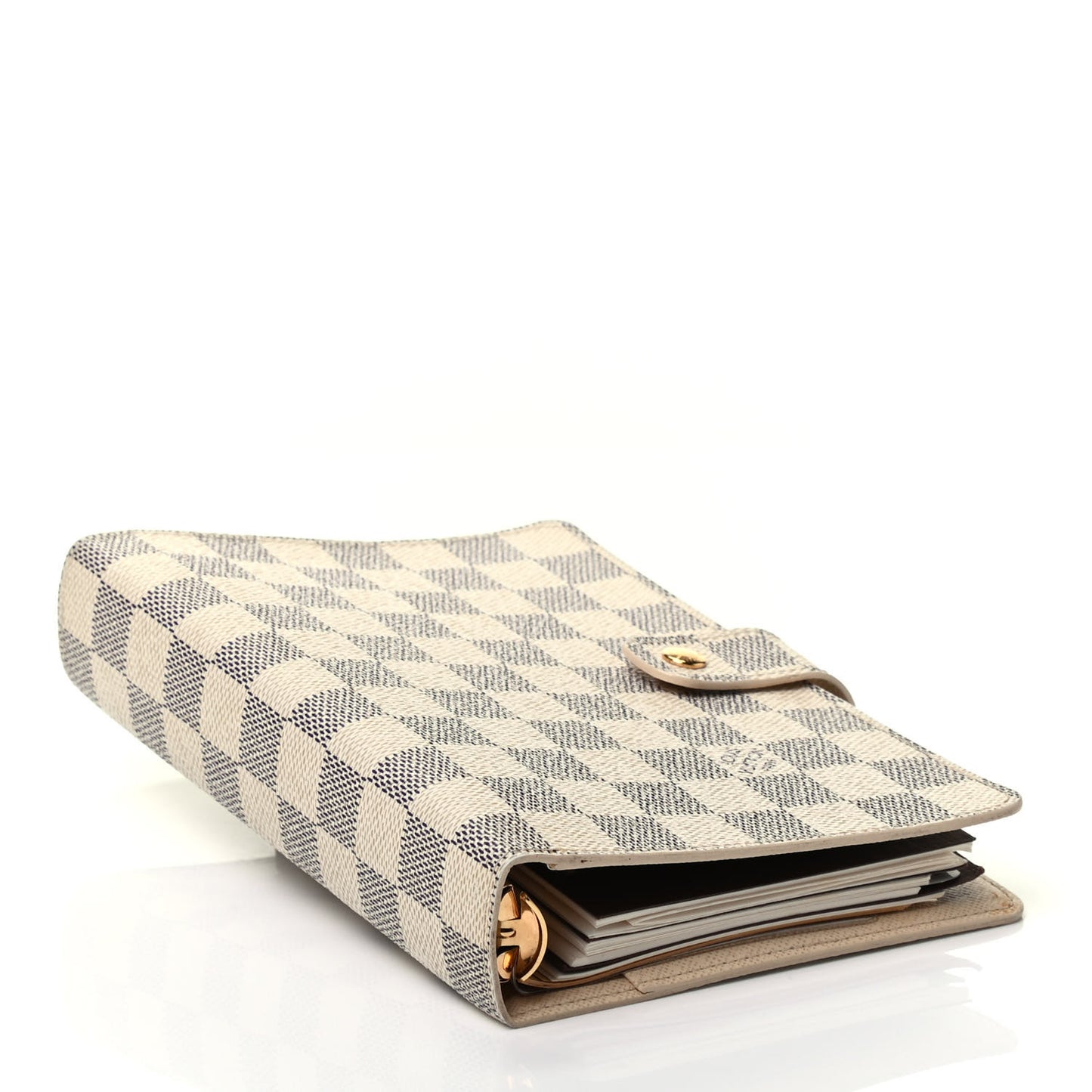Damier Azur Medium Ring Agenda Cover