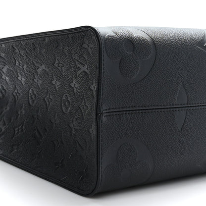 Louis Vuitton Empreinte Monogram Giant Onthego MM Black 7 of 8