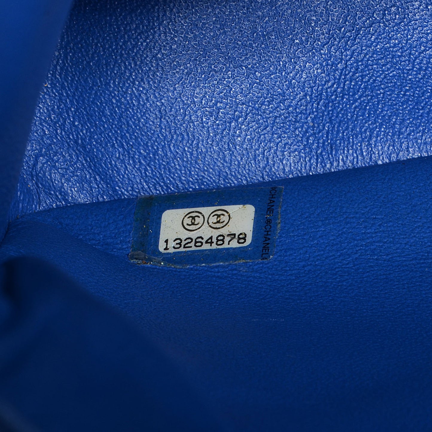 Caviar Quilted Maxi Single Flap Cobalt Blue