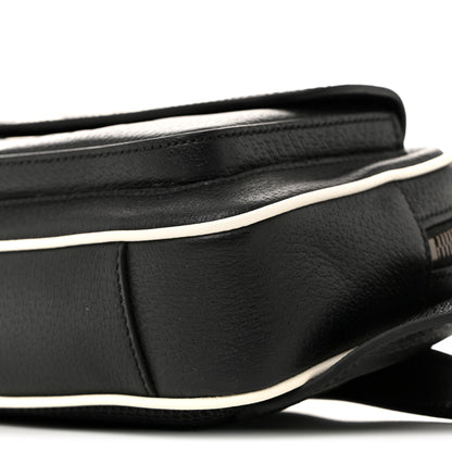 Gucci X ADIDAS Textured Dollar Calfskin Belt Bag Black 10 of 10