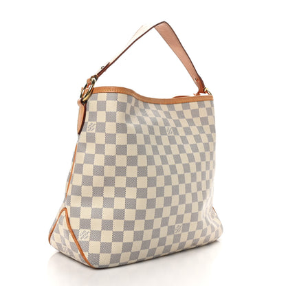Louis Vuitton Damier Azur Delightful PM Pink 3 of 10