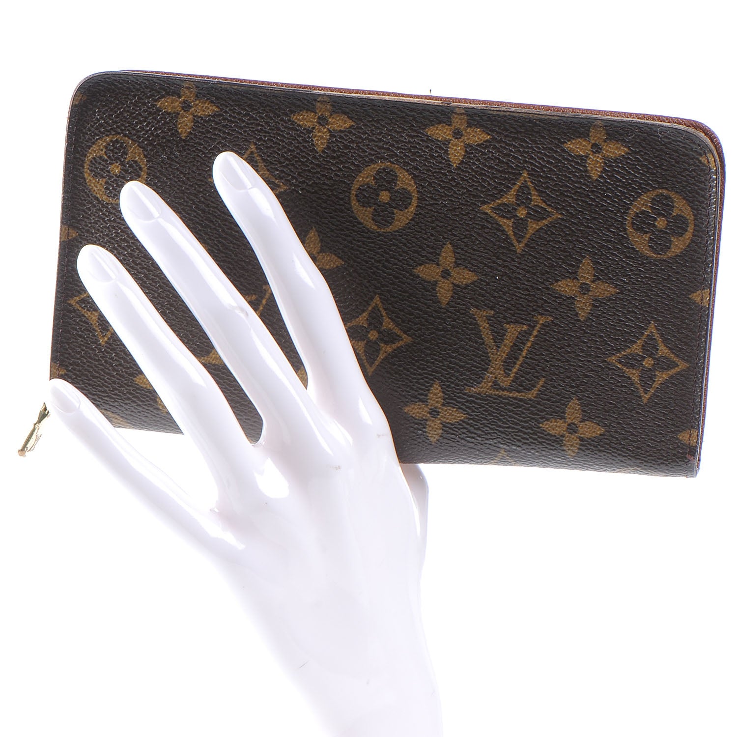 Louis Vuitton Monogram Porte-Monnaie Zippy Wallet 2 of 7