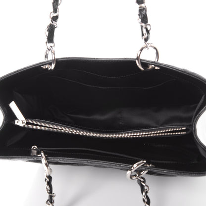 Chanel Caviar Quilted Grand Shopping Tote GST Black 5 of 8