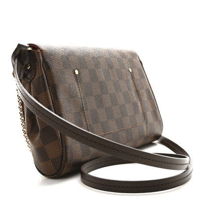 Louis Vuitton Damier Ebene Favorite MM 3 of 10