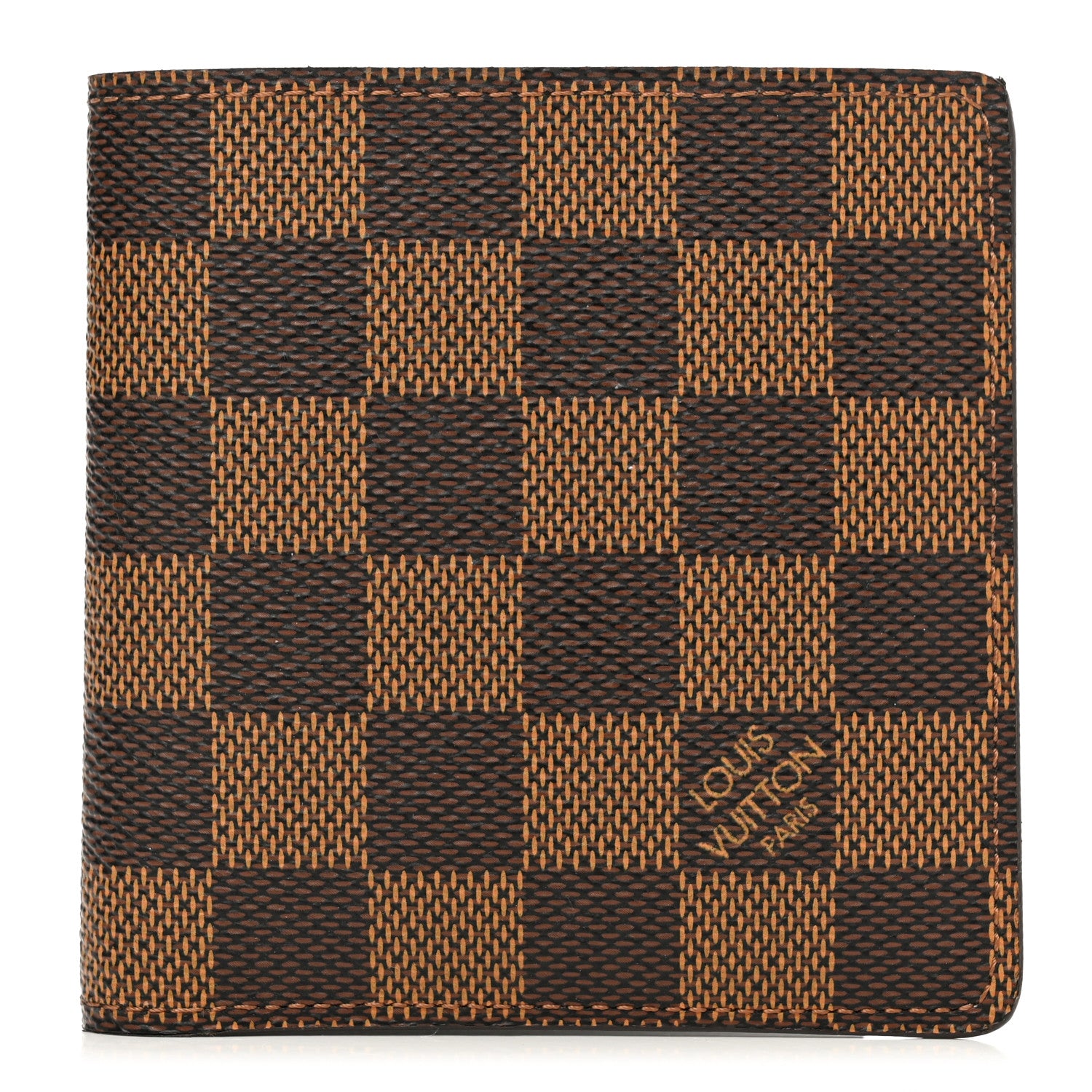 Louis Vuitton Damier Ebene Porte-Billets 6 Card Bi-Fold Wallet 1 of 7