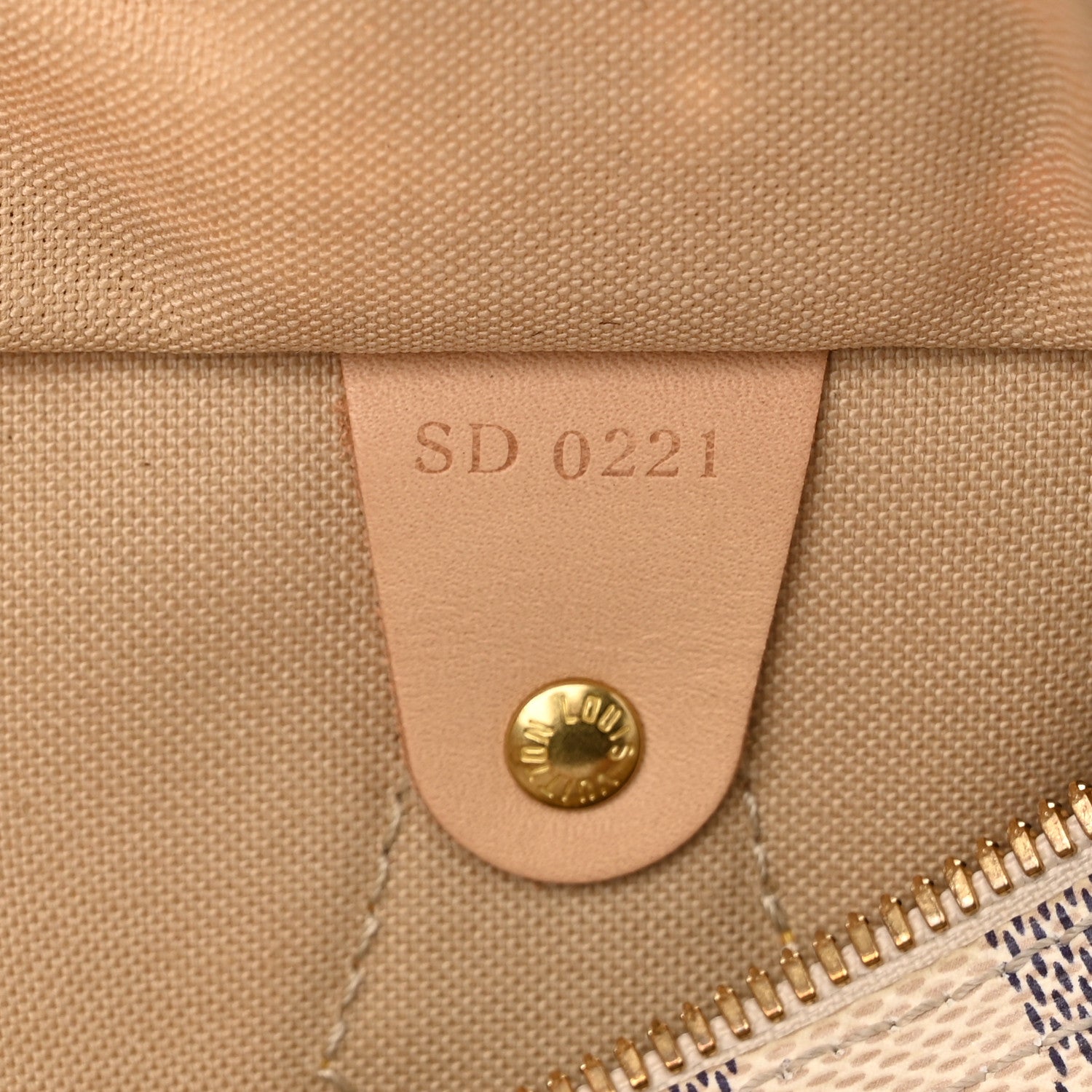 Louis Vuitton Damier Azur Speedy Bandouliere 25 7 of 11