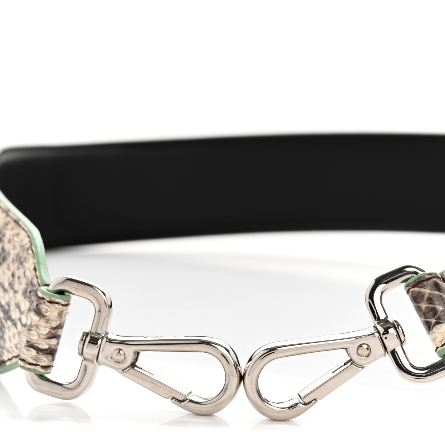 Calfskin Elaphe Open Your Heart Strap You