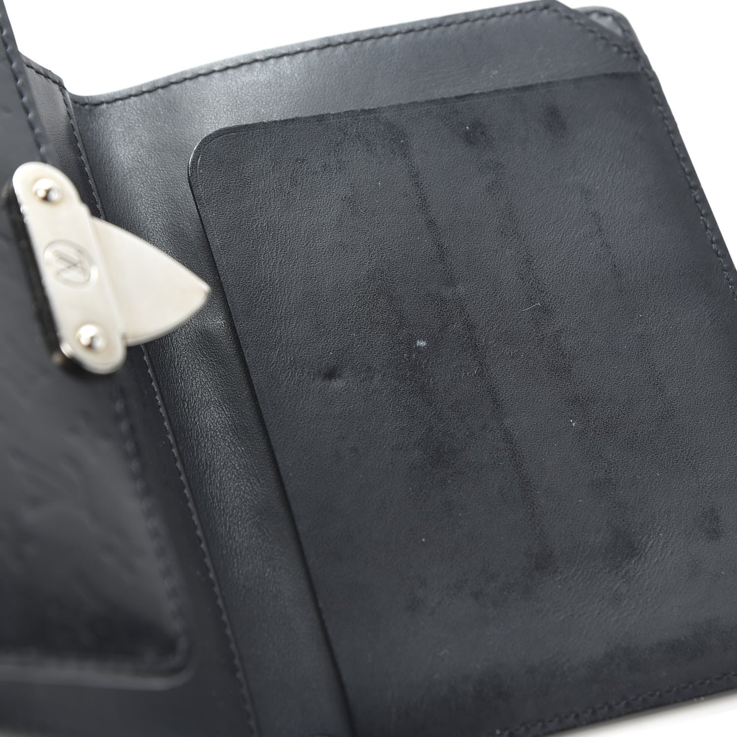 Louis Vuitton Vernis Glace Anouchka PM Wallet Black 8 of 10