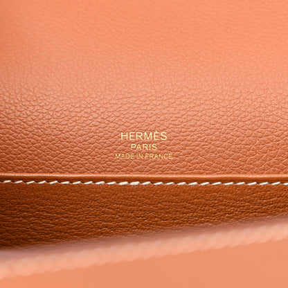 Hermes Evercolor Mini Sac Roulis Gold 6 of 11