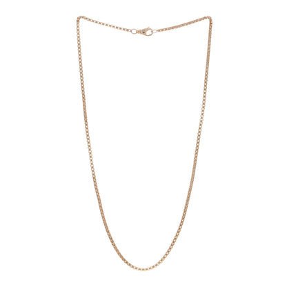 David Yurman 18K Rose Gold 2.7mm Box Chain Necklace 20" 2 of 4