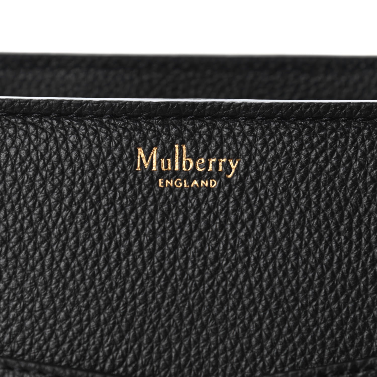 Mulberry Classic Grain Small Bayswater Zip Tote Black 5 of 8